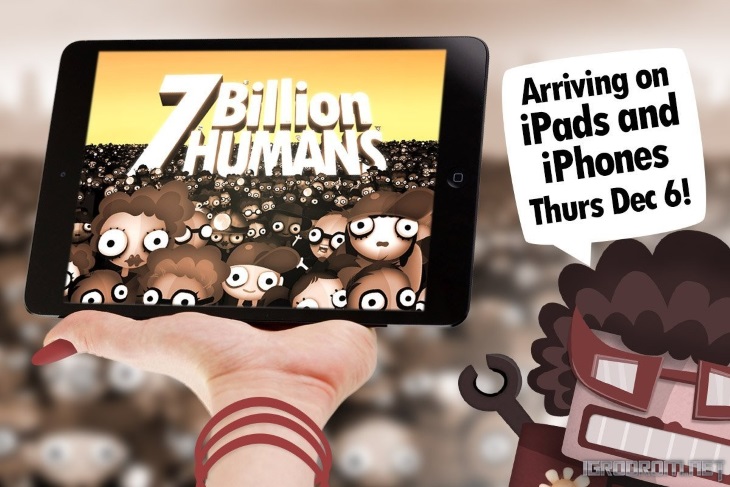 7 Billion Humans: Гра вийде на iOS 6 грудня