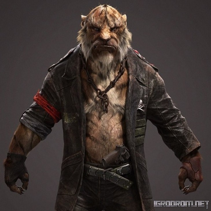 Модель тигра из Beyond Good & Evil 2 1