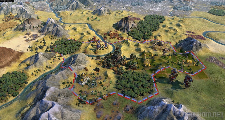 У Civilization VI появился мод, восстанавливающий графику из пятой части
