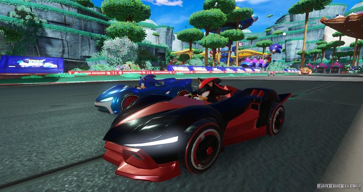 Гонка Sonic Racing Team увірвалася до британського чарту