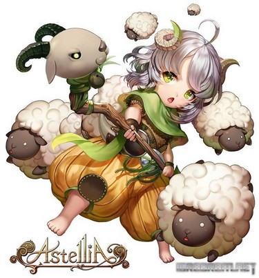 Astellia: Кудрявая овечка Молли 1