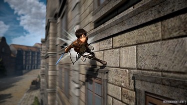 Attack on Titan 2: Персонаж Ерен в бою 5