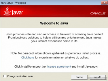Java Runtime Environment 3