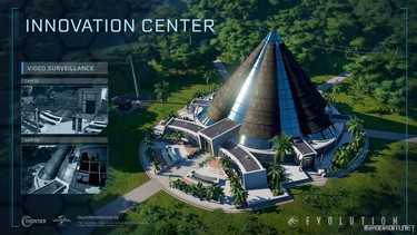 Jurassic World Evolution: Магазины, рестораны, гостиницы и инновационный центр 4