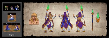 Warcraft III: Reforged: Обновленные текстуры героев 14