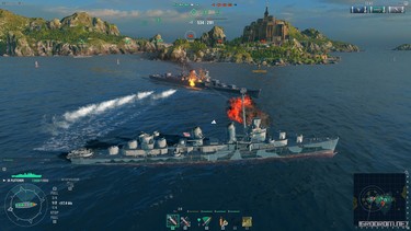 World of Warships: Скриншоти гри 9